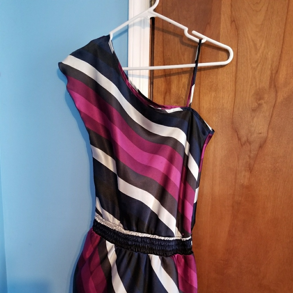 One Shoulder Mini Dress S